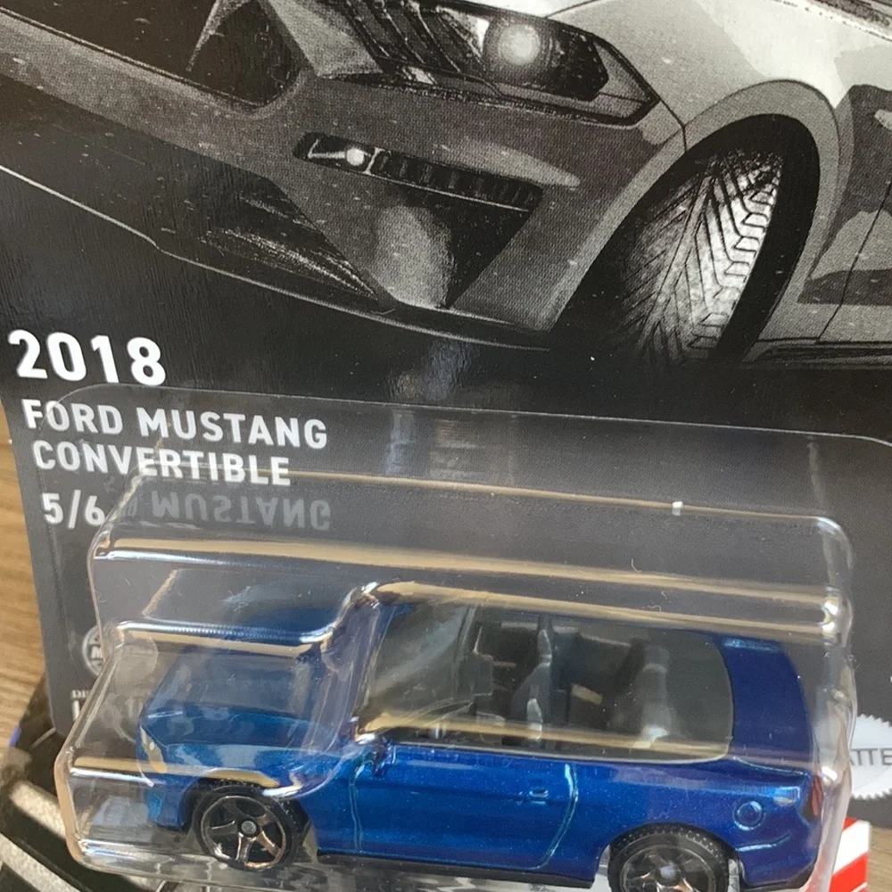 American Convertible Car Corvette Cadillac Camaro Mustang Skylark Matchbox set 🆕